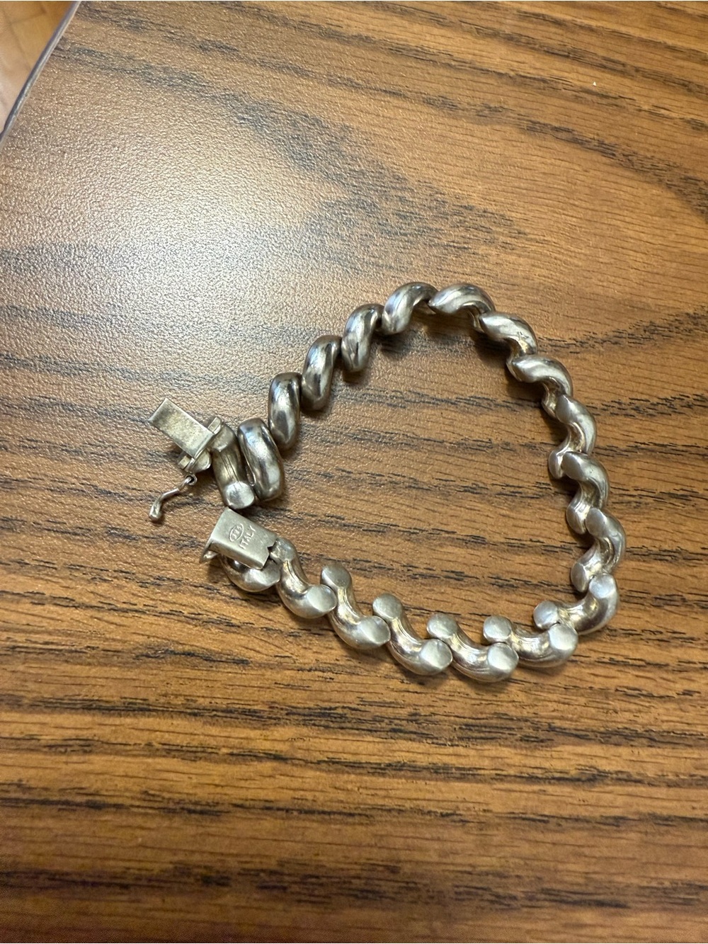 Sterling Silver Chunky Link Bracelet - Polished Silver Women's Jewelry